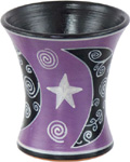 CERAMIC CANDLE HOLDER FOR PILLAR 