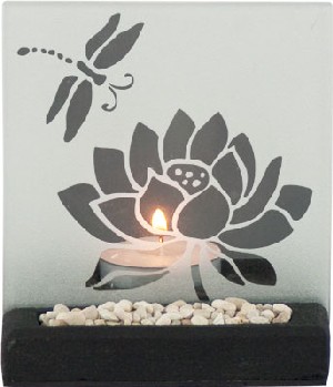 Glass TEALIGHTS Candle Holders