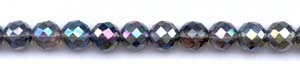 Black Rainbow Crystal Quartz Beads