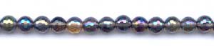 Black Rainbow Crystal Quartz Beads