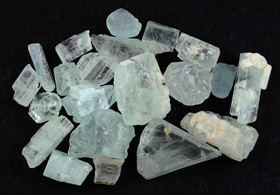 Aquamarine Tumbled Pieces