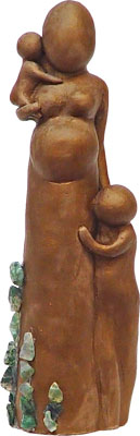 NURTURING MOTHER FIGURINE  