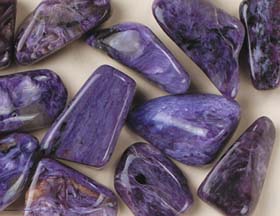 Charoite Tumbled Pieces