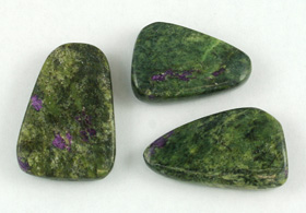 Serpentine/Stichtite Tumbled pieces