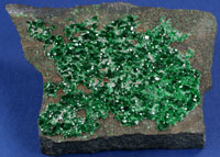 Uvarovite Crystals 