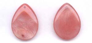 Cherry Quartz Focal Beads