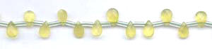 Olive Quartz Beads