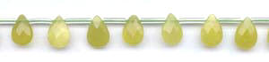 Olive Quartz Beads