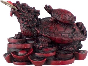 GOOD LUCK WEALTH DRAGON TURTLE