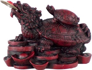 GOOD LUCK WEALTH DRAGON TURTLE