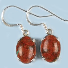 Crimson Cuprite Jewelry