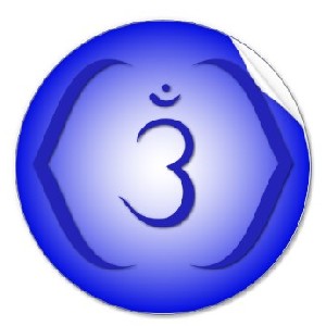 6th Intuition Chakra - Ajna Sticker