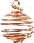 Copper Cage Pendants