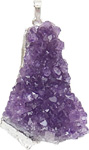 DRUZE AMETHYST PENDANT 