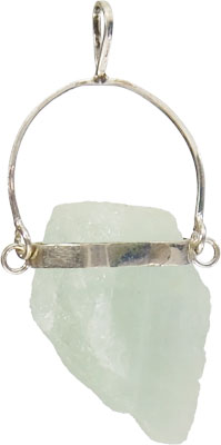 ROUGH POINT AQUAMARINE PENDANT