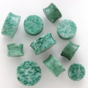 African Jade Stone Plugs