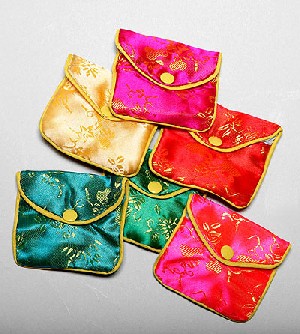 Chinese Silk Pouches