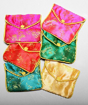 Chinese Silk Pouches
