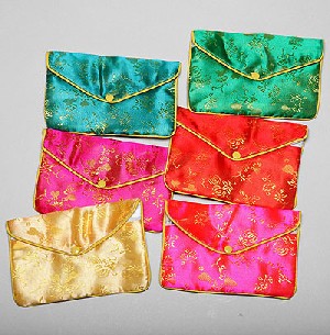 Chinese Silk Pouches