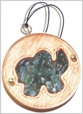 Green Moss Agates