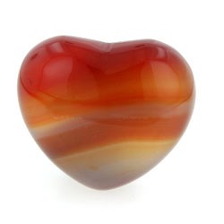 Carnelian Crystal Heart