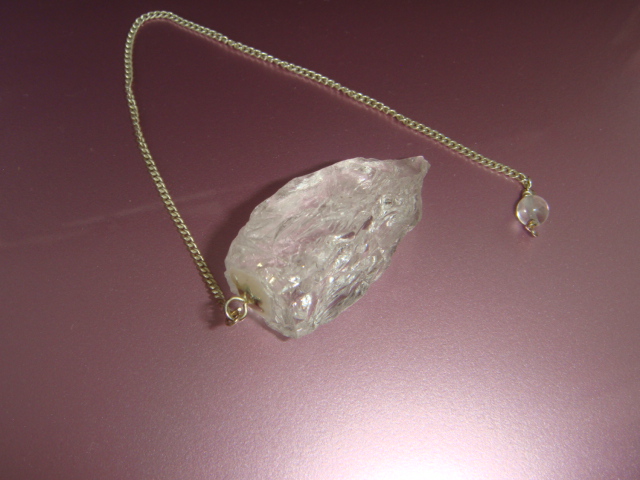 Rough Himalayan Quartz Pendulum 