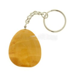 Mookaite Disc Fob Key Ring