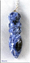 Egyptian style Sodalite Pendulum 