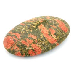 Unakite Palm Stones