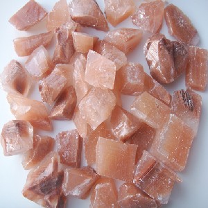 Red Calcite Mosaic Pieces