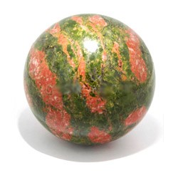 Unakite Medium Crystal Spheres