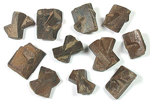 Staurolite Crosses From Madagascar