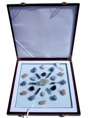 Sacred Geometry Crystal Grid Set