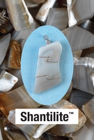 Shantilite Wire Wrapped Pendants