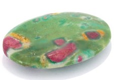 Ruby Fuchsite Thumb Stone