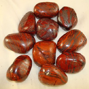 Red Tumbled Tiger Iron Jasper