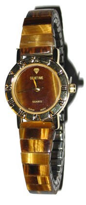 Tiger's Eye Round Ladies Watch