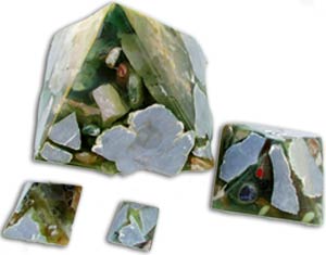 Angelite Pyramids