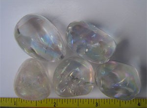 Angel Opal Aura Tumbled Stones 