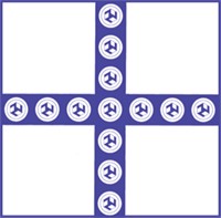 Antahkarana Cross-Card Stock 