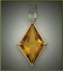 Ascension Star in Siberian Gold Quartz 