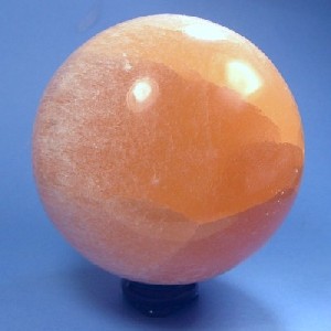 Red Selenite Sphere