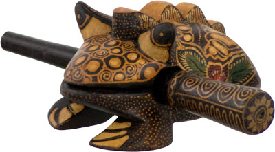 Batik Frog Musical Instruments