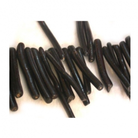 Black Coral Beads