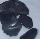 Black Obsidian Rough 