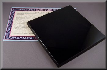 Black Obsidian Scrying Mirror