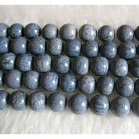 Blue Coral Beads