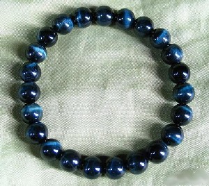 Blue Tiger Eye Bracelet 