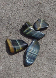 Blue Tigers Eye TUMBLED 