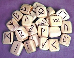 Water Buffalo Bone Runes Sets